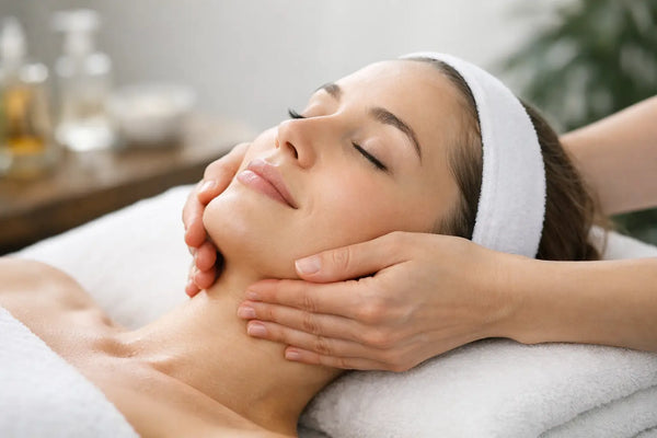 Face Massage for Lymphatic Drainage Guide