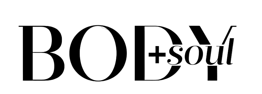 Logo of 'BODY + soul' on a green background Gaiae Homepage 