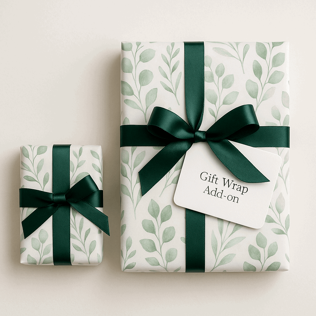 Gift Box / Gift Wrapping + Handwritten Note