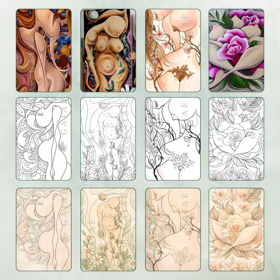 Soft Lines, Sacred Curves – Embodied Colouring