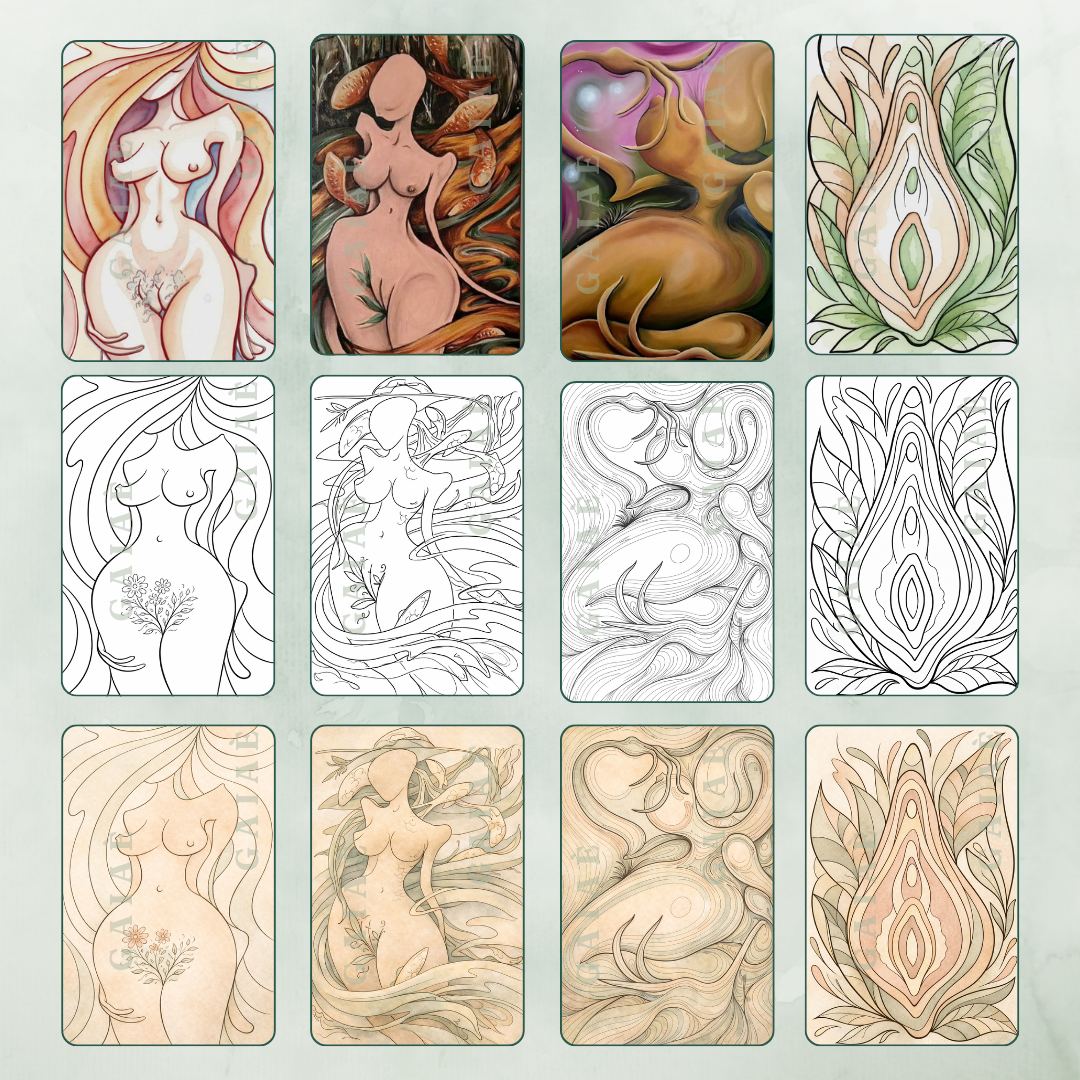 Soft Lines, Sacred Curves – Embodied Colouring