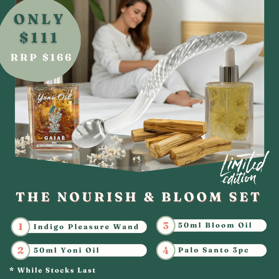 The Nourish & Bloom Set ~ Feminine & Sacred