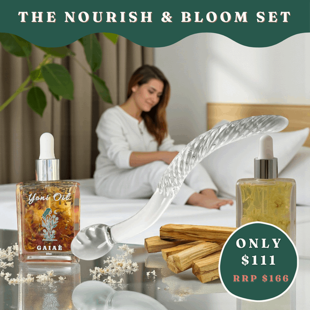 The Nourish & Bloom Set ~ Feminine & Sacred