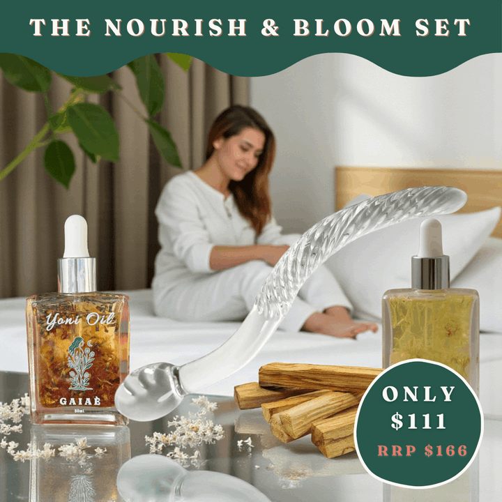 The Nourish & Bloom Set ~ Feminine & Sacred