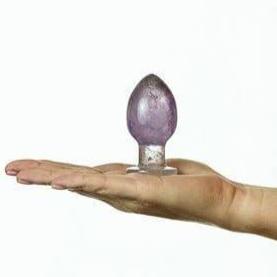 Amethyst Crystal Butt Plug - Wands of Lust Co