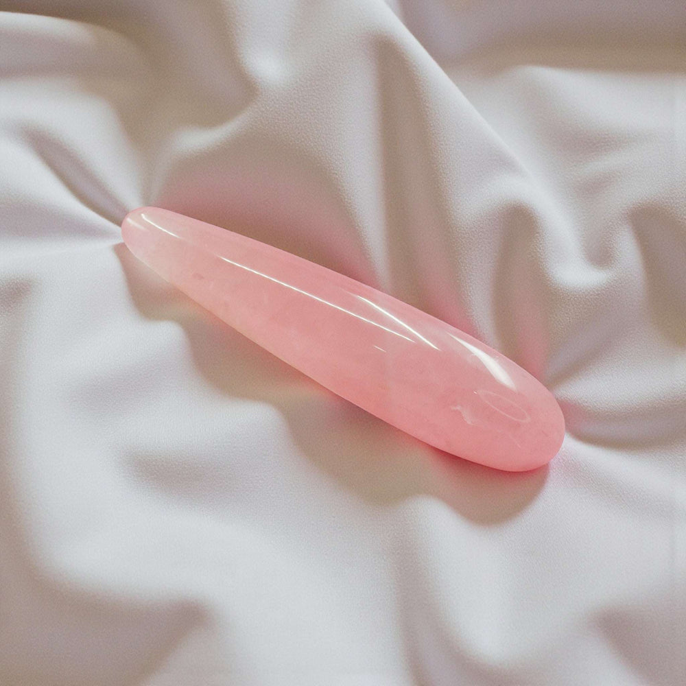Aphrodite Rose Quartz Wand - Wands of Lust Co