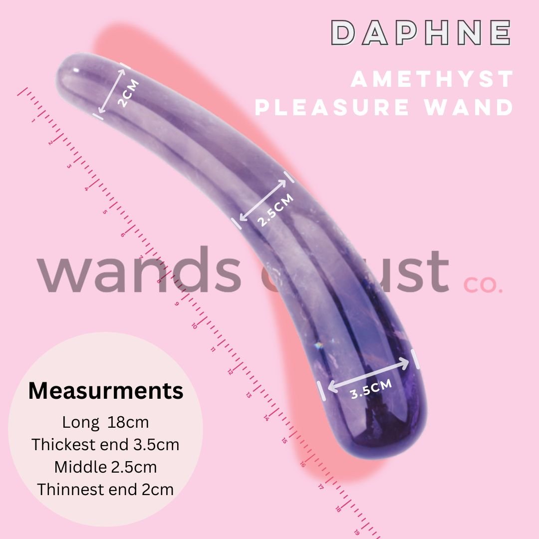Daphne Amethyst Wand - Wands of Lust Co