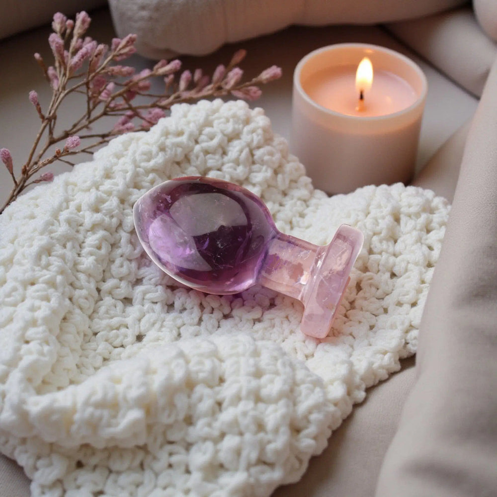 Amethyst Crystal Butt Plug.