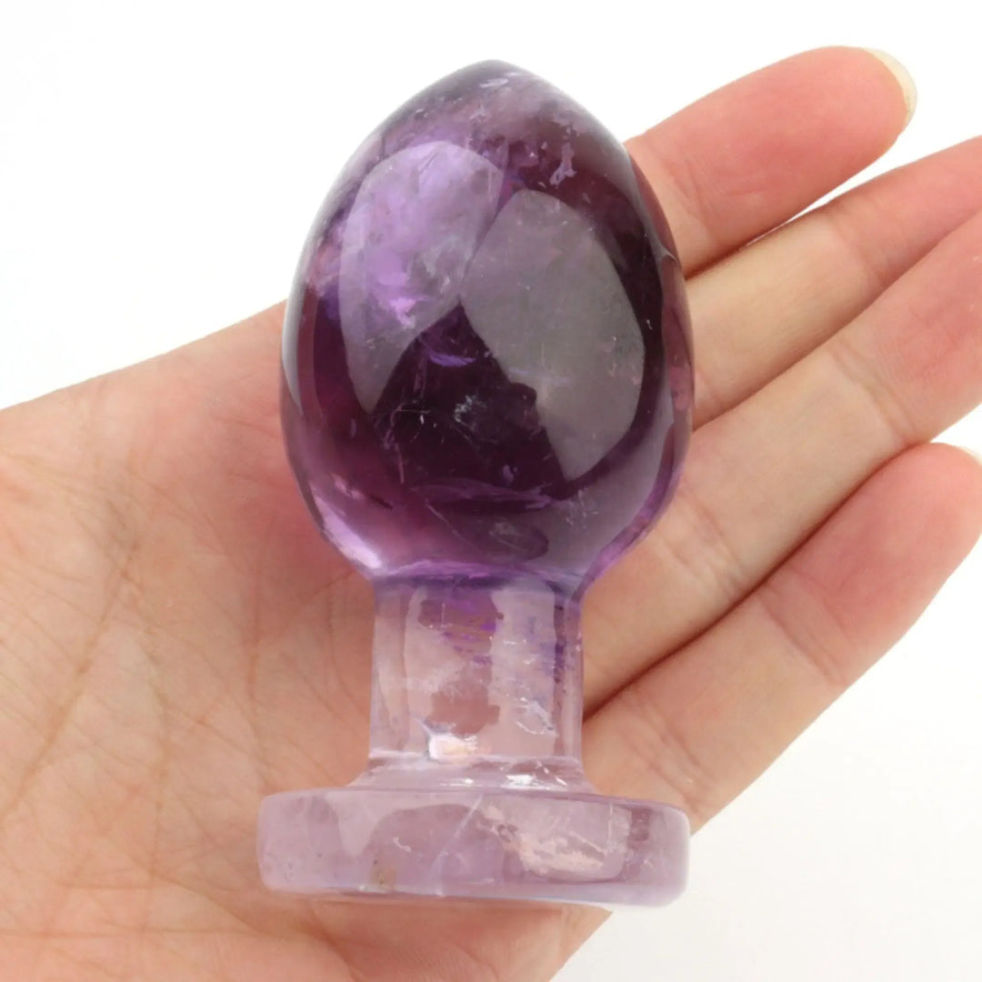 Amethyst Crystal Butt Plug.