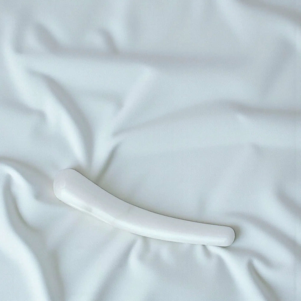 White Jasper Crystal Wand • Dildo • Pleasure • Wand • Crown Chakra • Australia • Athena • Purity • Clarity • Alignment • Gaiae