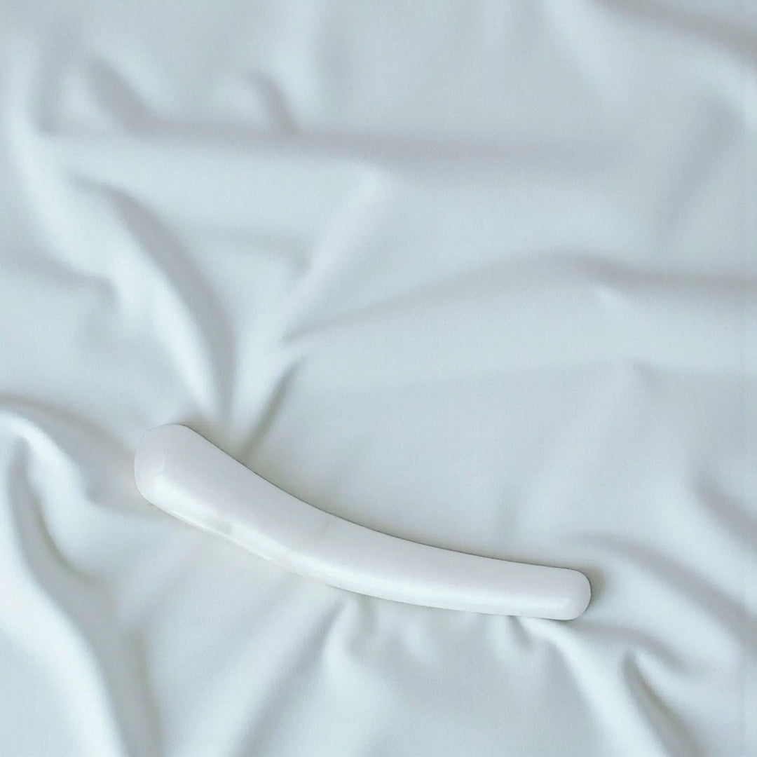 White Jasper Crystal Wand • Dildo • Pleasure • Wand • Crown Chakra • Australia • Athena • Purity • Clarity • Alignment • Gaiae