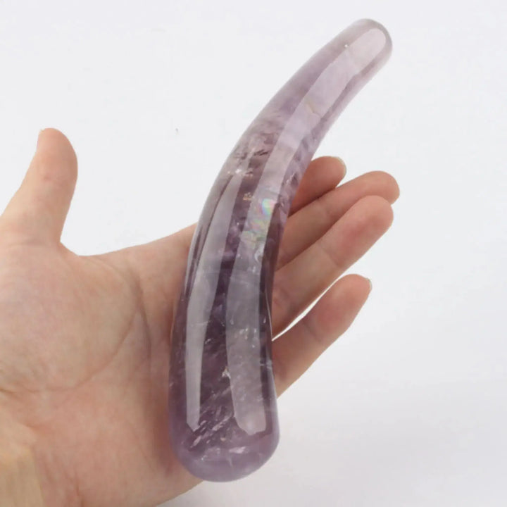 Amethyst Crystal Wand • Dildo • Pleasure wand • Third eye Chakra • Australia • Daphne • Calm • Intuitive Flow • Gaiae