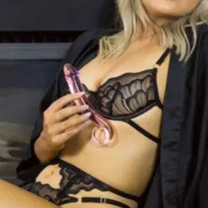 Gaiae Glass Curved Pleasure Wand • Dildo • Australia • Alex ✨ • For Deeper Exploration