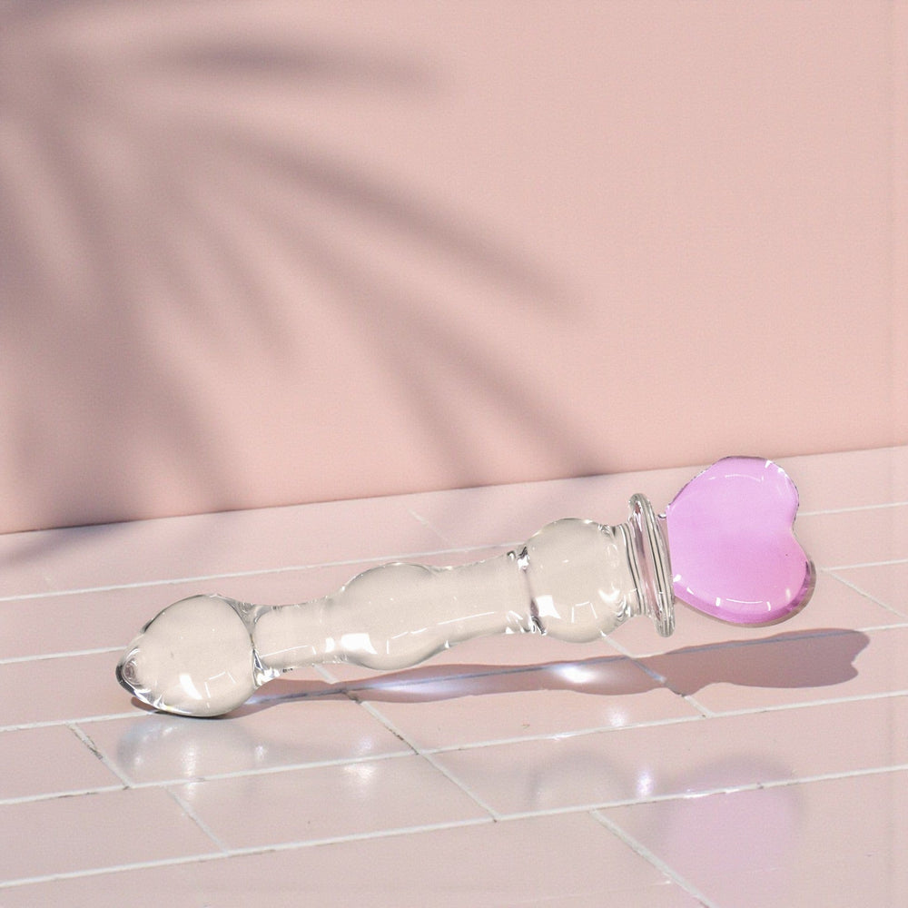 Gaiae Heart Shape Glass Butt Plug • Anal Play • Australia • Cleo •  🧜🏻‍♀️ 💕 Kinky • Cosplay