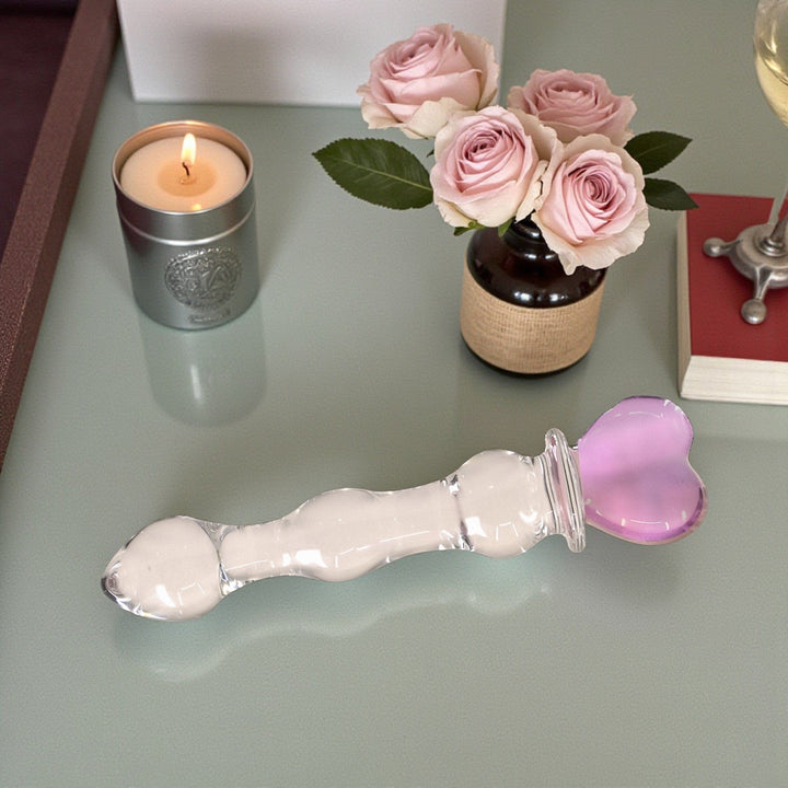 Gaiae Heart Shape Glass Butt Plug • Anal Play • Australia • Cleo •  🧜🏻‍♀️ 💕 Kinky • Cosplay