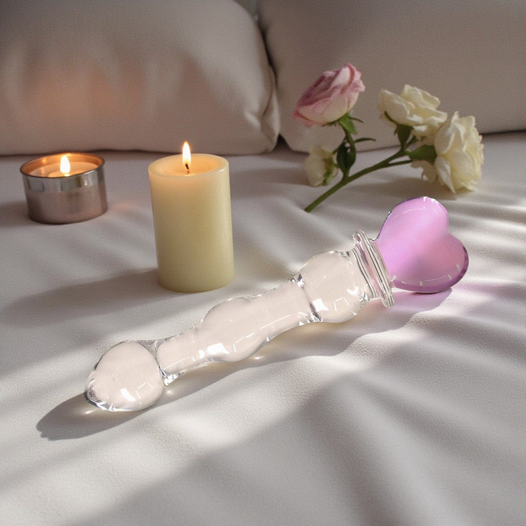 Gaiae Heart Shape Glass Butt Plug • Anal Play • Australia • Cleo •  🧜🏻‍♀️ 💕 Kinky • Cosplay