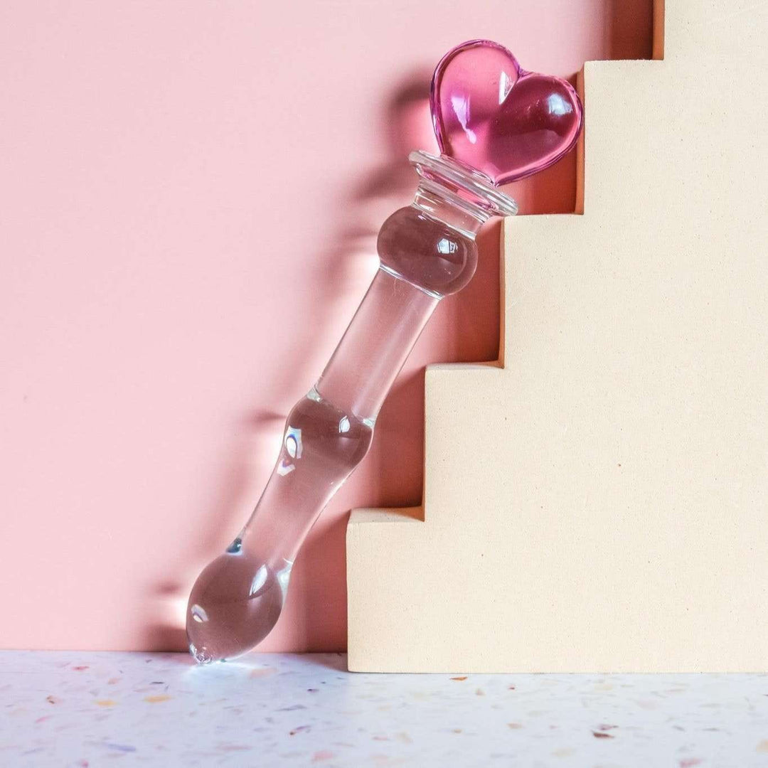 Gaiae Heart Shape Glass Butt Plug • Anal Play • Australia • Cleo •  🧜🏻‍♀️ 💕 Kinky • Cosplay