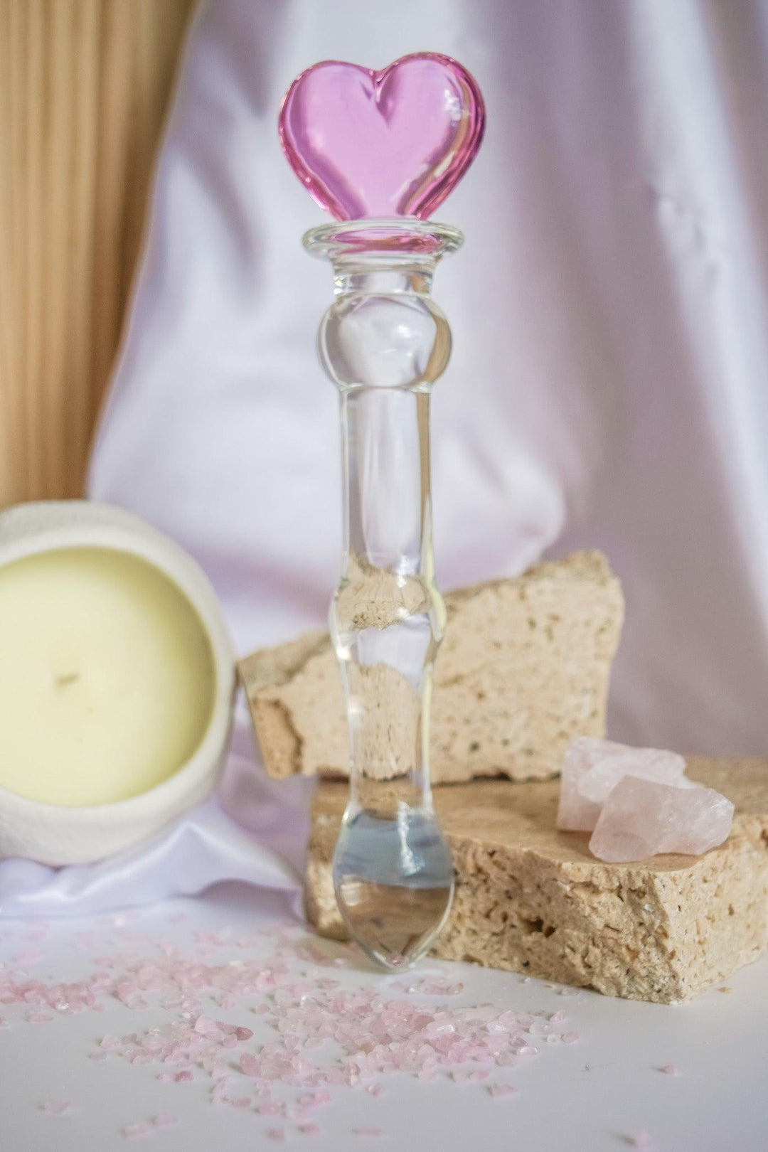 Gaiae Heart Shape Glass Butt Plug • Anal Play • Australia • Cleo •  🧜🏻‍♀️ 💕 Kinky • Cosplay