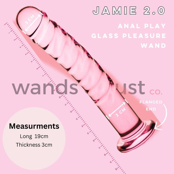 Gaiae Curved Wand to ride • Glass Pleasure Wand • Australia • Jamie 2.0 🚴🏻‍♀️ Your new favourite RIDE
