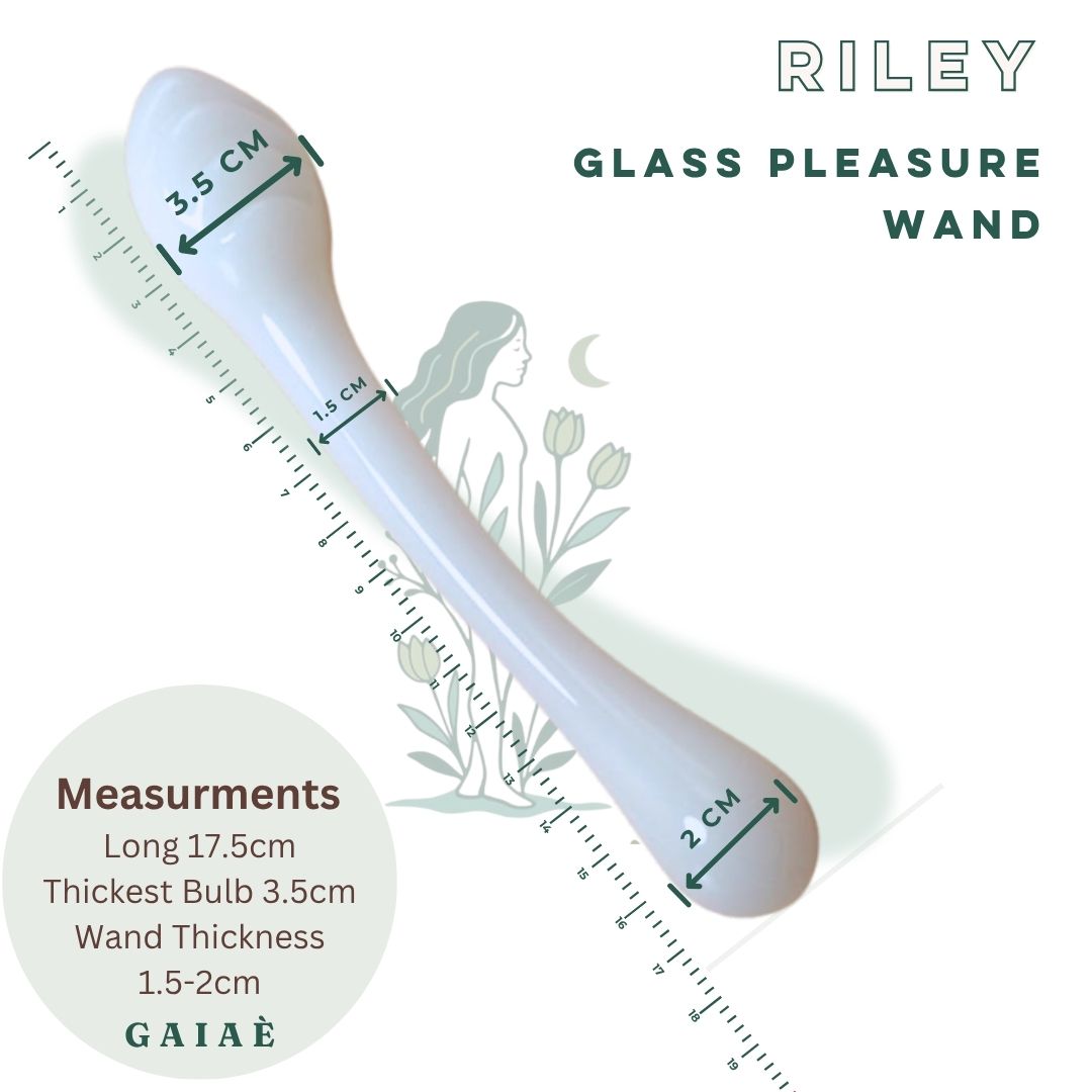 Gaiae Glass G Spot Pleasure Wand • Australia • Riley