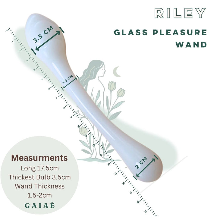 Gaiae Glass G Spot Pleasure Wand • Australia • Riley