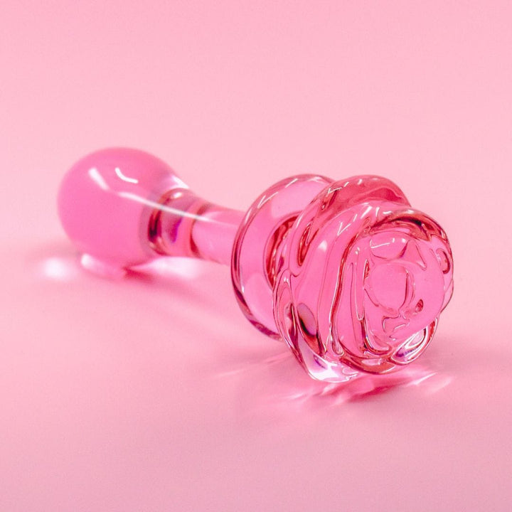Gaiae Rose Shaped Glass Butt Plug Anal Play Australia Sam 🌹 