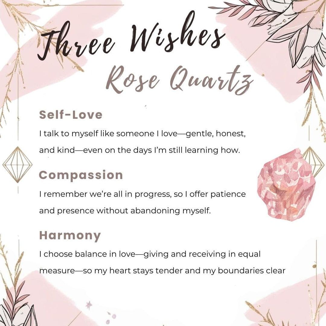 Gaiae Crystal Intention Key Ring • Keychain • Spiritual Gift under $10 • Manifestation Tool