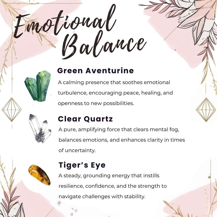 Gaiae Crystal Intention Key Ring • Keychain • Spiritual Gift under $10 • Manifestation Tool