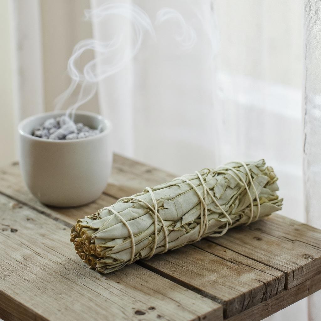 Gaiae Health & Beauty Medium (10.5x3cm) Smudging white sage • smudge stick Cleansing energy