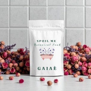 Gaiae Botanical Bath Soak • Floral Salts • Ritual Bath • Rose & Jasmine Spoil me Soak 