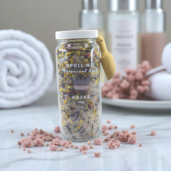 Gaiae Botanical Bath Soak • Floral Salts • Ritual Bath • Rose & Jasmine Spoil me Soak 
