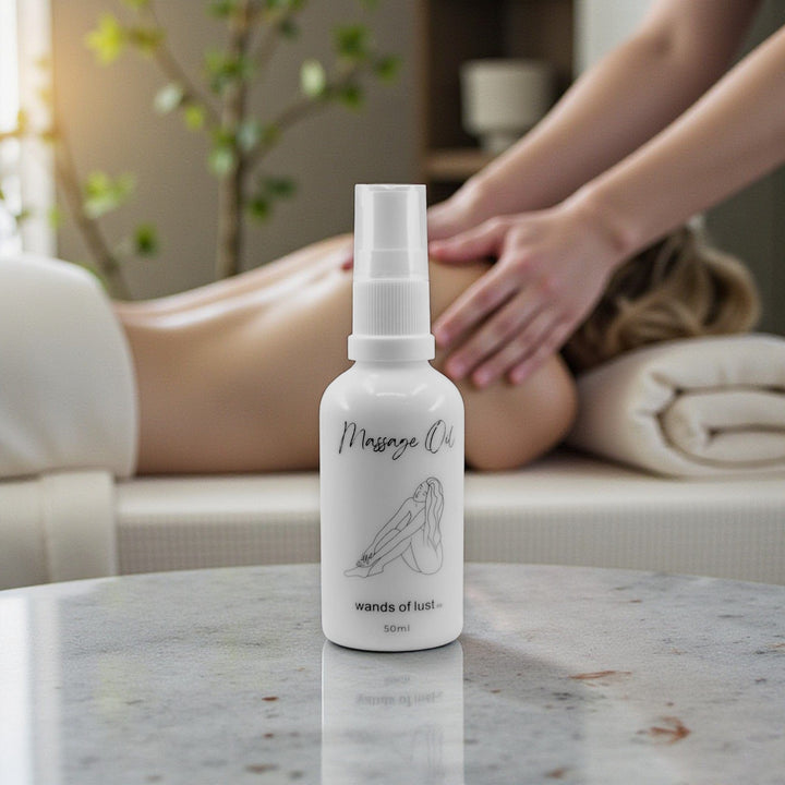 Gaiae Intimate Massage Blend • Arousal Massage Oil • Pleasure 