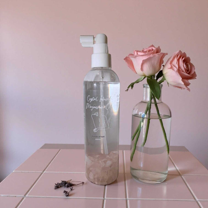 Gaiae Jade Yoni Egg Ritual Set • Nervous System Regulation  Magnesium Spray oil ~ Crystal infused 💎