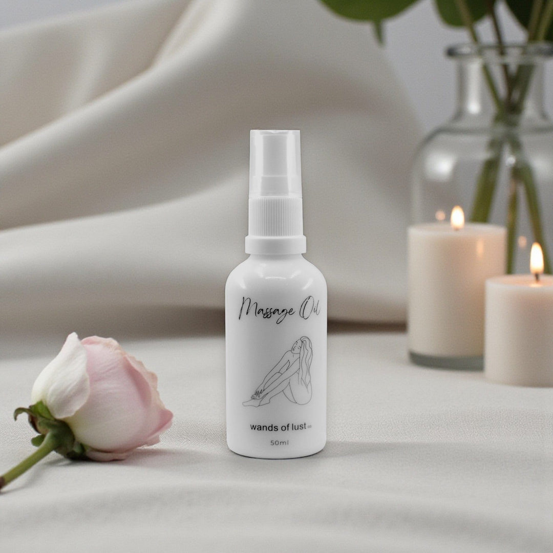 Gaiae Intimate Massage Blend • Arousal Massage Oil • Pleasure 