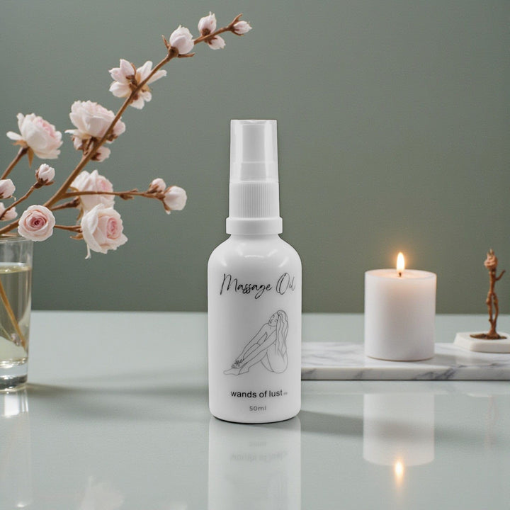 Gaiae Intimate Massage Blend • Arousal Massage Oil • Pleasure 