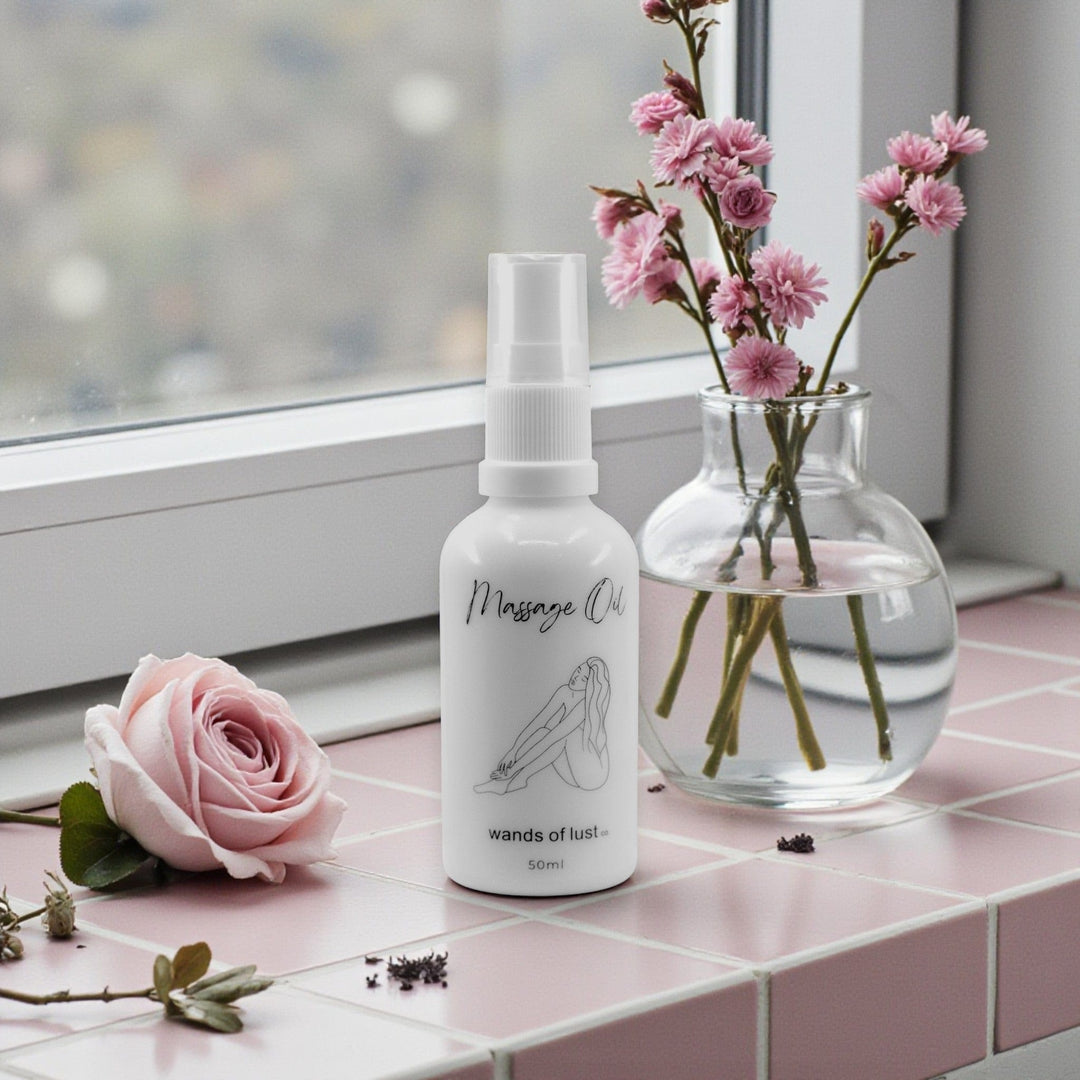 Gaiae Intimate Massage Blend • Arousal Massage Oil • Pleasure 