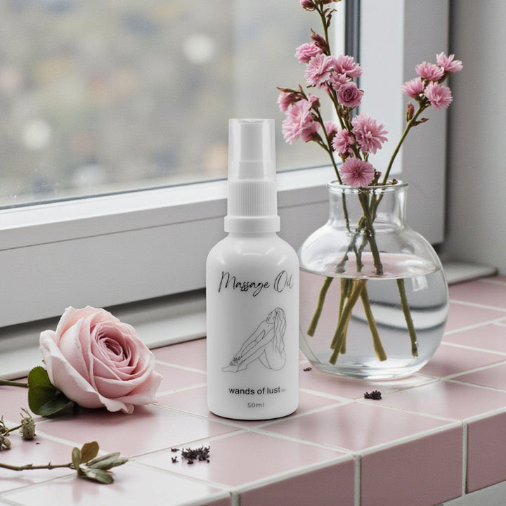 Gaiae Intimate Massage Blend • Arousal Massage Oil • Pleasure 