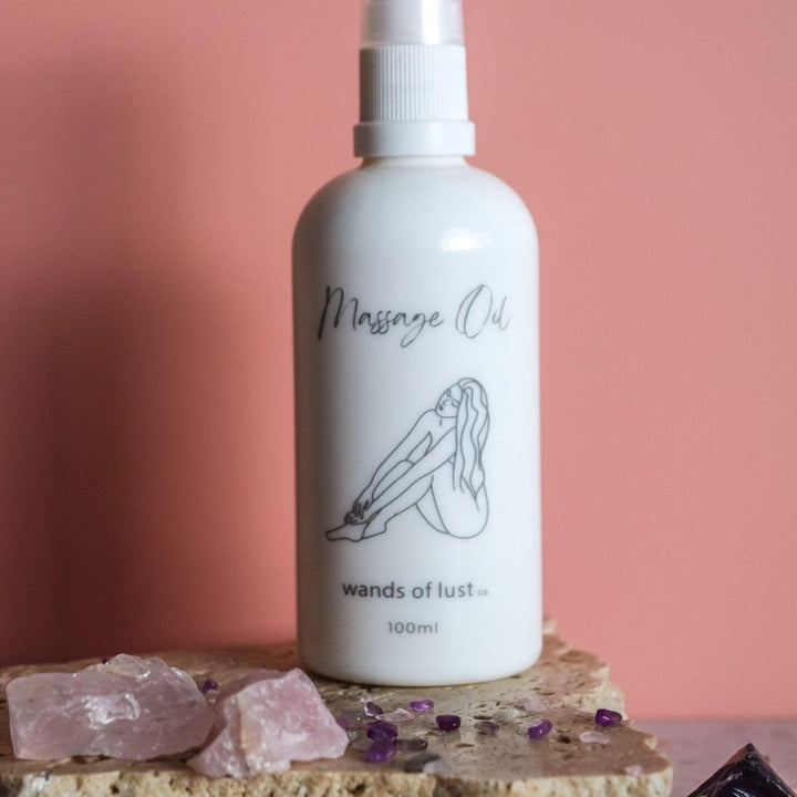 Gaiae Intimate Massage Blend • Arousal Massage Oil • Pleasure 