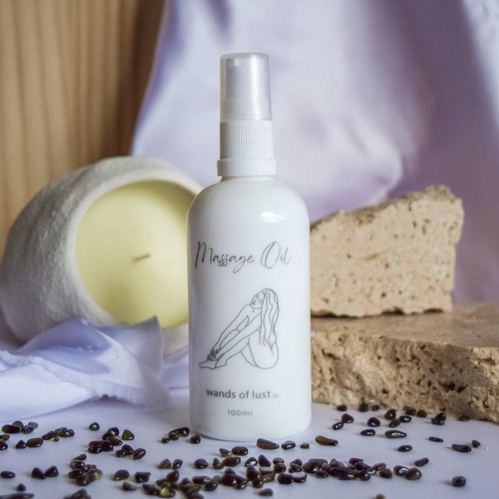 Gaiae Intimate Massage Blend • Arousal Massage Oil • Pleasure 