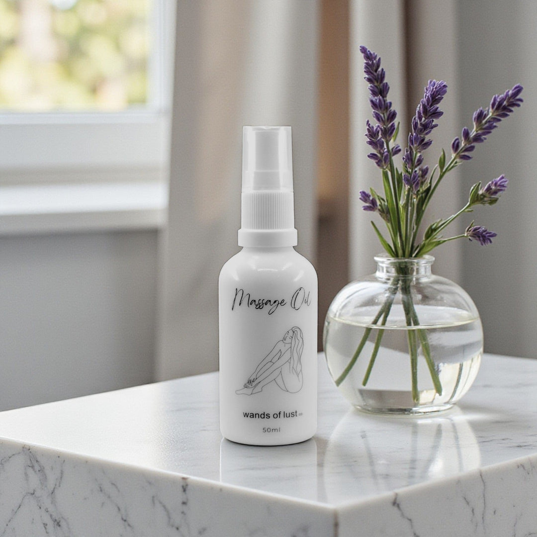 Gaiae Intimate Massage Blend • Arousal Massage Oil • Pleasure 