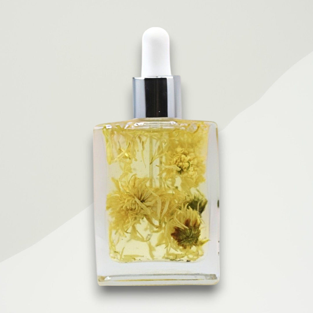 Gaiae Sacred Body Oil • Bloom Botanical Massage • Chrysanthemum • Botanical Ritual • Heart Opening Blend