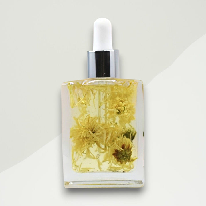 Gaiae Sacred Body Oil • Bloom Botanical Massage • Chrysanthemum • Botanical Ritual • Heart Opening Blend