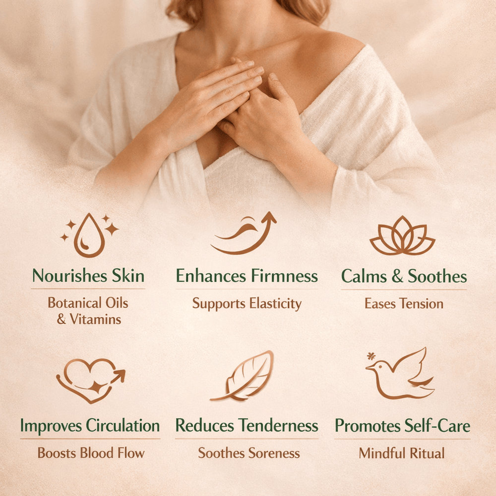 Sacred Breast Massage Oil.