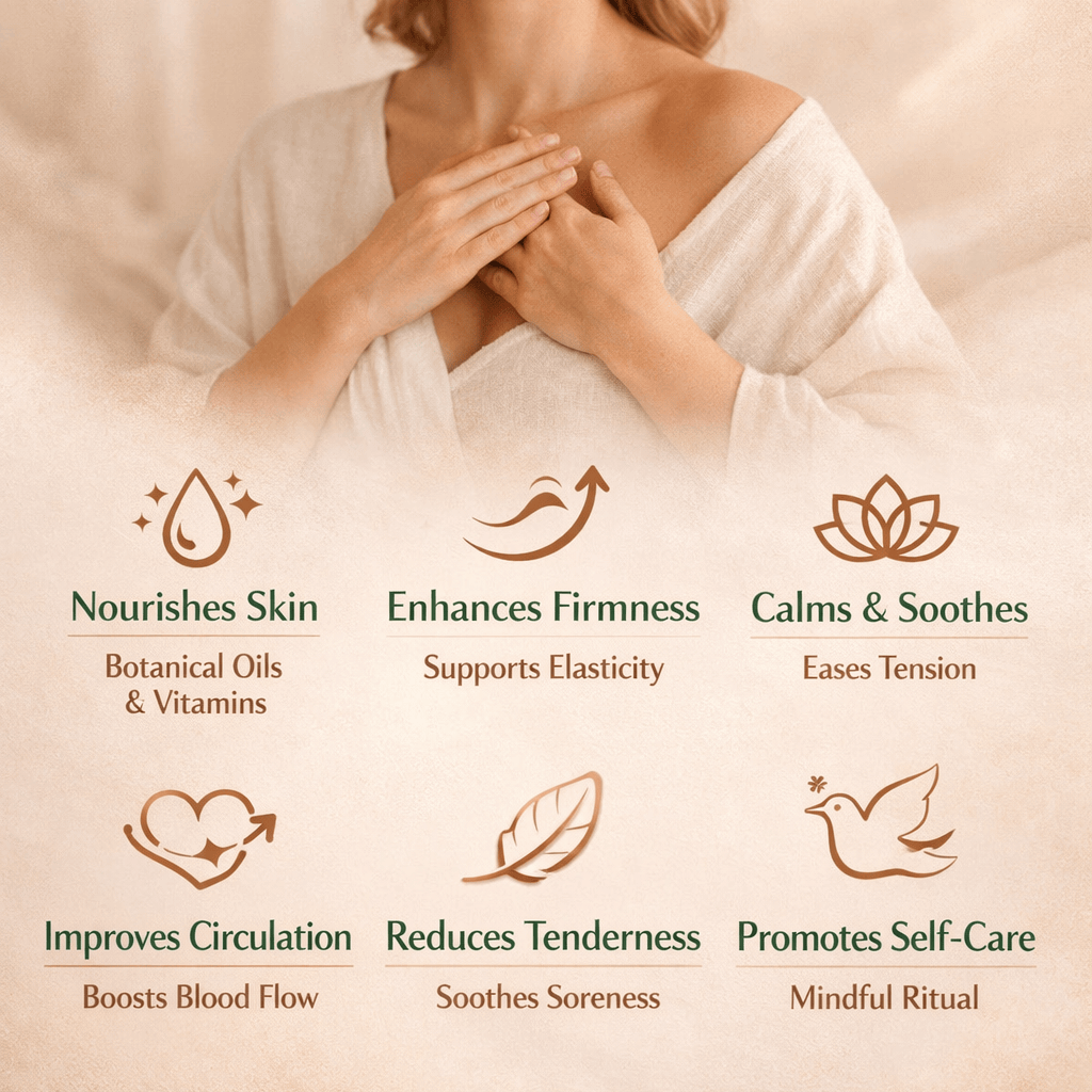 Sacred Breast Massage Oil.