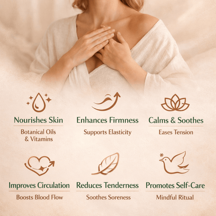 Sacred Breast Massage Oil.