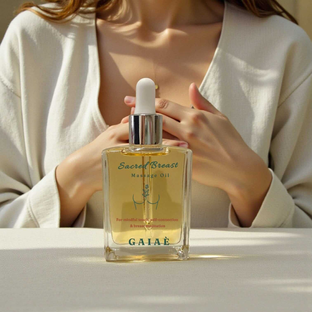 Sacred Breast Massage Oil.