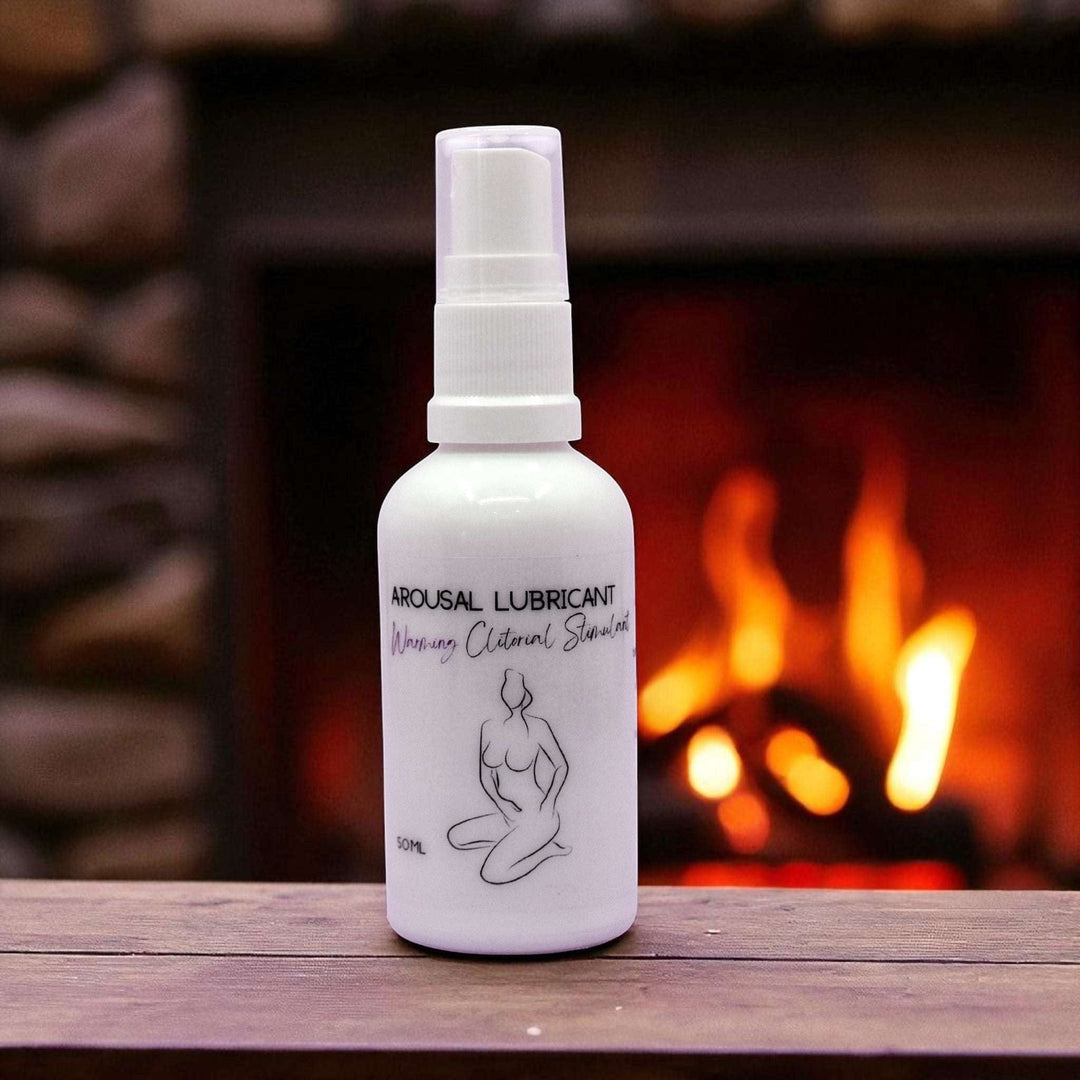 Gaiae Clitoral Arousal Oil  Warming & Cooling Arousal Lubricant. heats up the room, fire