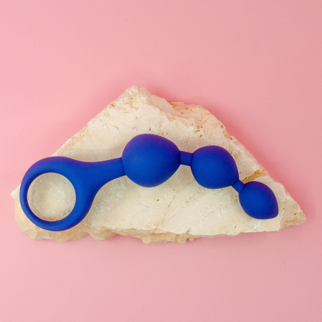 Gaiae Silicone Anal Beads • Ripple • Triple beads • Australia