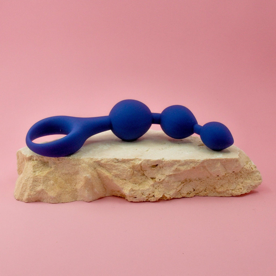 Gaiae Silicone Anal Beads • Ripple • Triple beads • Australia