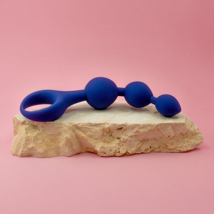 Gaiae Silicone Anal Beads • Ripple • Triple beads • Australia